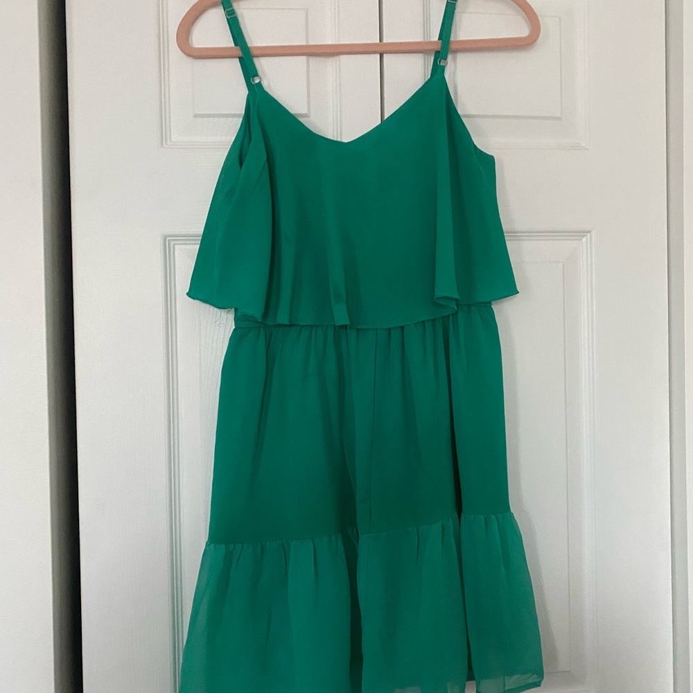 dELiA*s Vibrant Green Mini Dress
